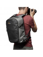 Flipside BP 300 AW III Dark Grey Lowepro - 
Fits Mirrorless with 70-200mm lens plus 3-4 additional lenses
Full backside access w