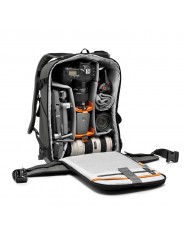 Flipside BP 400 AW III Dark Grey Lowepro - 
Fits Pro DSLR with 70-200mm lens plus 4-5 additional lenses
Full backside access wit