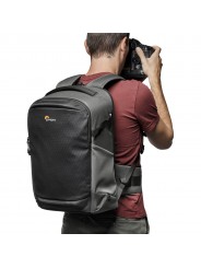 Flipside BP 400 AW III Dark Grey Lowepro - 
Fits Pro DSLR with 70-200mm lens plus 4-5 additional lenses
Full backside access wit