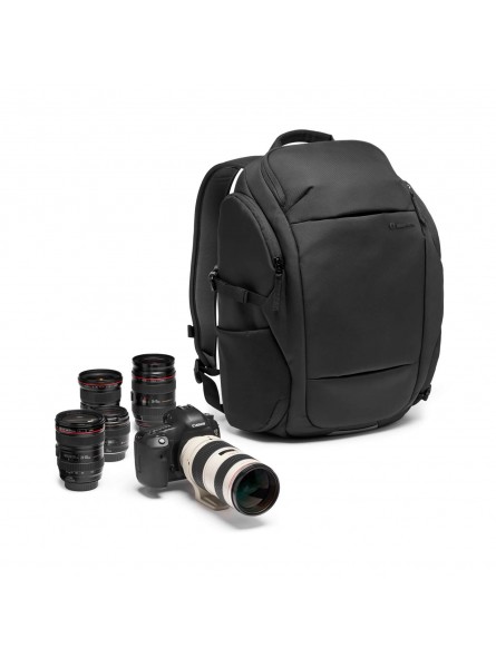 Advanced Travel Backpack III Manfrotto - 


For DSLR or mirrorless camera kit plus lenses; Dual side access
Expandable side pock