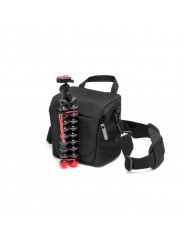 Advanced Shoulder bag S III Manfrotto - 
Holds compact system cameras with 1 extra lens
Padded adjustable dividers for customize