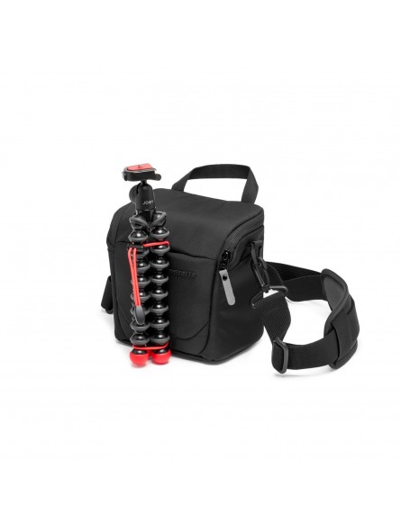 Advanced Shoulder bag S III Manfrotto - 
Holds compact system cameras with 1 extra lens
Padded adjustable dividers for customize