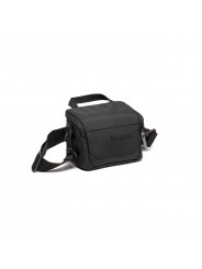 Advanced III bag XS Manfrotto - 
Carries a small mirrorless camera with 1 extra lens
Padded adjustable dividers for customized f