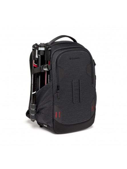 PRO Light Backloader Backpack S Manfrotto - 
Holds full-frame CSC (without grip) and 70-200/2.8 lens attached
New M-Guard™ provi