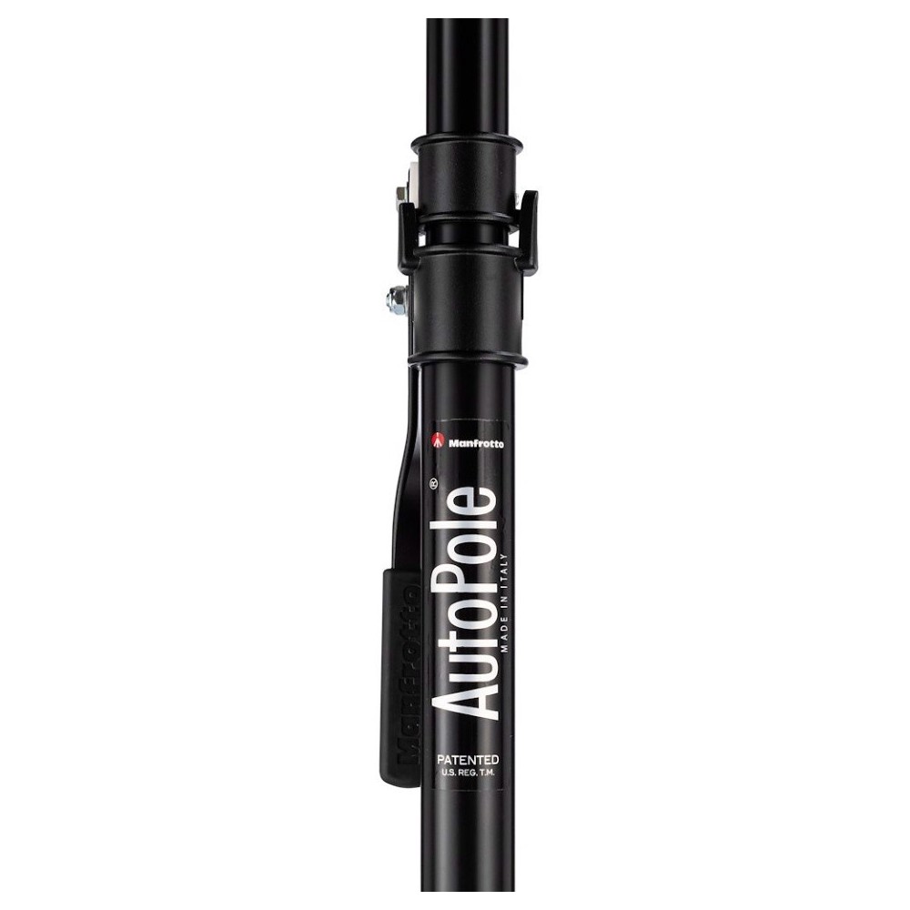 Autopole 1,5-2,7m, Schwarz Manfrotto - 
Einfach zu bedienendes Auslegersystem mit Sicherheitsverriegelung
Robuste und