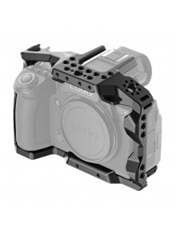Panasonic LUMIX S5II / S5IIX Cage 8Sinn - - 1/4" Befestigungspunkte- 3/8" Befestigungspunkte mit Arri-Aufnahmebolzen- M4