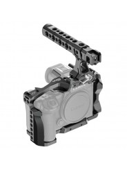 Panasonic LUMIX S5II / S5IIX Cage 8Sinn - - 1/4" Befestigungspunkte- 3/8" Befestigungspunkte mit Arri-Aufnahmebolzen- M4
