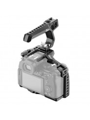 Panasonic LUMIX S5II / S5IIX Cage 8Sinn - - 1/4” mounting points- 3/8” mounting points with Arri locating pins- M4 mounting poin
