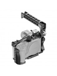 Panasonic LUMIX S5II / S5IIX Cage 8Sinn - - 1/4" Befestigungspunkte- 3/8" Befestigungspunkte mit Arri-Aufnahmebolzen- M4