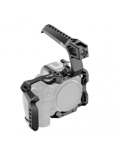CANON EOS R7 Cage 8Sinn - - 1/4” Befestigungspunkte - M4 Befestigungspunkte - Riemenhalter - Kaltschuhhalterung - Leichtbauweise CANON EOS R7 Cage 8Sinn - - 1/4” Befestigungspunkte - M4 Befestigungspunkte - Riemenhalter - Kaltschuhhalterung - Leichtbauweise