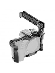 Canon EOS R/R5/R6/R6M II Cage 8Sinn - - 1/4” mounting points- M4 mounting points- strap holders- cold shoe mount- lightweight bu