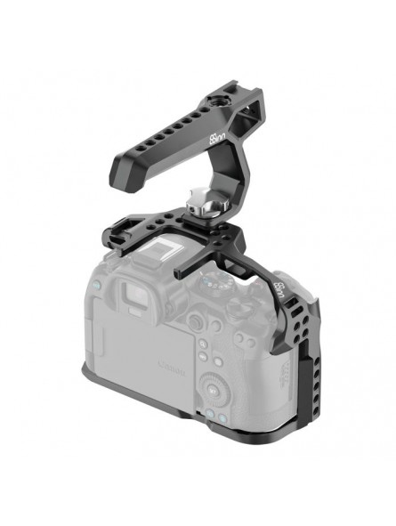 Canon EOS R/R5/R6/R6M II Cage 8Sinn - - 1/4" Befestigungspunkte- M4 Befestigungspunkte- Riemenhalter- Kaltschuhbefestigung-