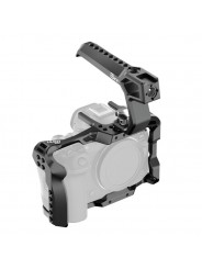 Canon EOS R/R5/R6/R6M II Cage 8Sinn - - 1/4” mounting points- M4 mounting points- strap holders- cold shoe mount- lightweight bu