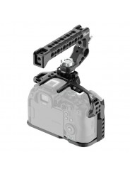 Canon EOS R/R5/R6/R6M II Cage 8Sinn - - 1/4” mounting points- M4 mounting points- strap holders- cold shoe mount- lightweight bu