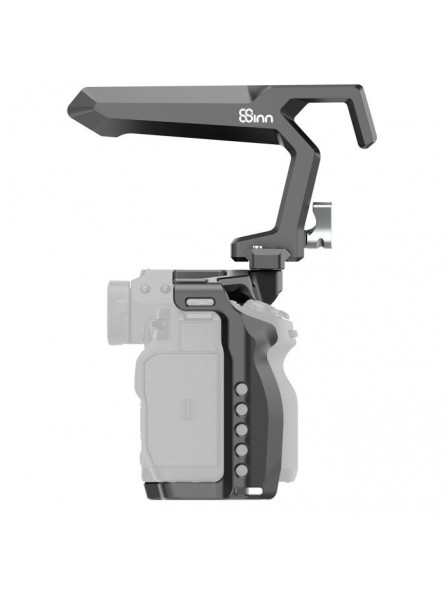 FUJIFILM X-H2 / X-H2S Cage 8Sinn - - 1/4” mounting points- M4 mounting points- strap holders- cold shoe mount- lightweight build