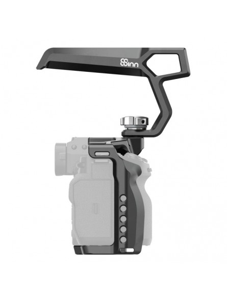 FUJIFILM X-H2 / X-H2S Cage 8Sinn - - 1/4” mounting points- M4 mounting points- strap holders- cold shoe mount- lightweight build