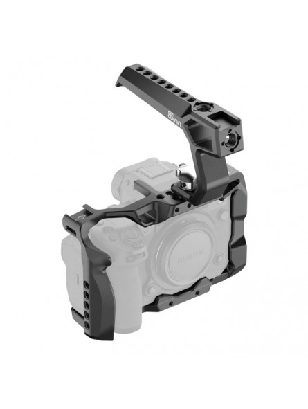 FUJIFILM X-H2 / X-H2S Cage 8Sinn - - 1/4” mounting points- M4 mounting points- strap holders- cold shoe mount- lightweight build