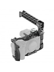 FUJIFILM X-H2 / X-H2S Cage 8Sinn - - 1/4” mounting points- M4 mounting points- strap holders- cold shoe mount- lightweight build