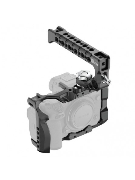 FUJIFILM X-H2 / X-H2S Cage 8Sinn - - 1/4” mounting points- M4 mounting points- strap holders- cold shoe mount- lightweight build