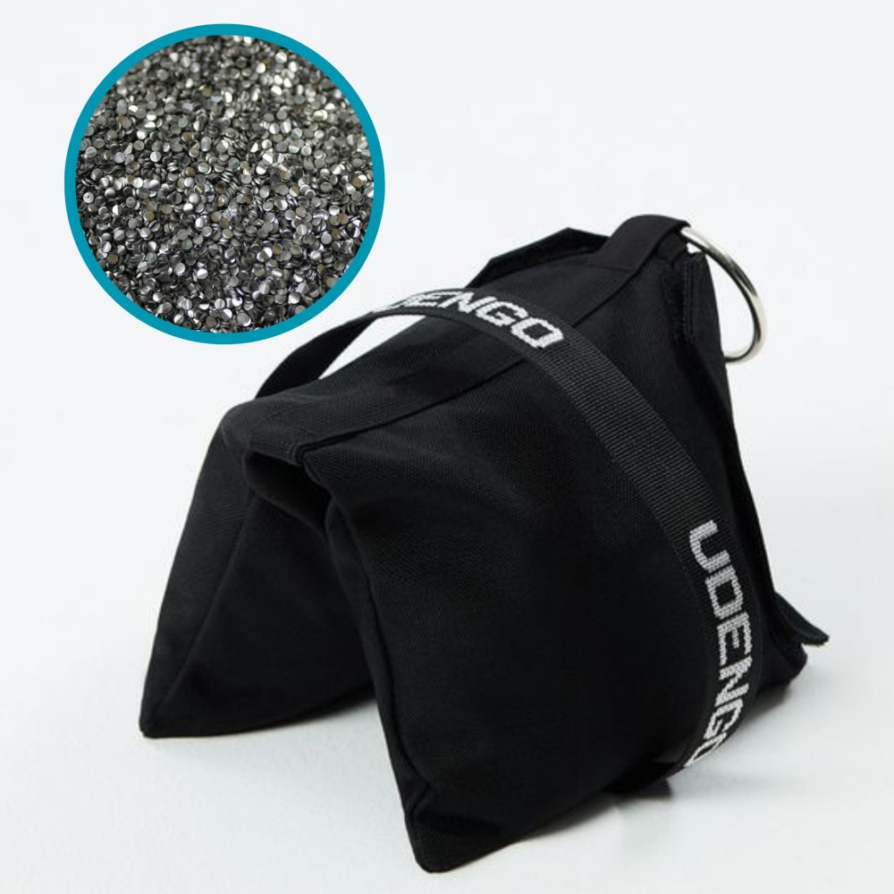 Stainless Steel Shot Bag 9Kg Udengo - Size: 37cm x 20cm / 14.56" x 7.87"  Weight: 9kg / 19.84 lbsFilling: Stainless Steel Pellet