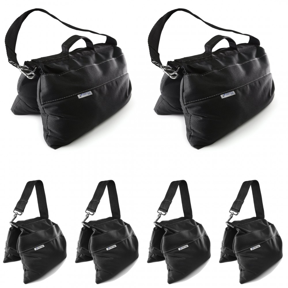 Udengo Sandbag Basic Set – Sehr robuste Konstruktion, hohe Strapazierfähigkeit (zertifiziert). Taschen mit Reißverschluss und
