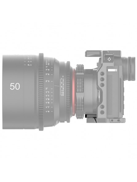 8Sinn Objektivadapterhalterung für Evolution L-Mount auf PL auf 8Sinn Käfig für Leica SL2 / SL2-S 8Sinn - - Leichtbauweise- 2