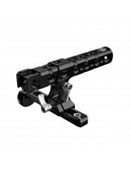 8Sinn Top Handle Pro + 8Sinn Safety Nato Rail mit 32mm Arri Rosette 8Sinn - - Schnellspanner-System- Einstellung vorne/hinten, l