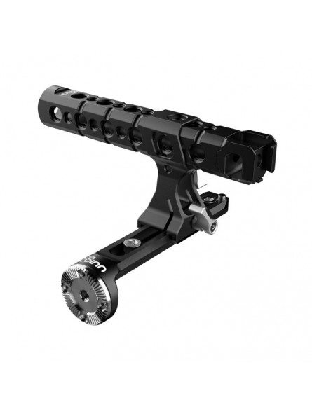 8Sinn Top Handle Pro + 8Sinn Safety Nato Rail mit 32mm Arri Rosette 8Sinn - - Schnellspanner-System- Einstellung vorne/hinten, l