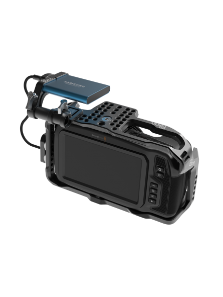 8Sinn SSD-Halterung für Samsung T5 auf Cold Shoe Mount 8Sinn - - Samsung T5 kompatibel- Cold Shoe Befestigung- Vertikale