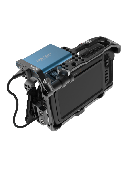 8Sinn SSD-Halterung für Samsung T5 auf Cold Shoe Mount 8Sinn - - Samsung T5 kompatibel- Cold Shoe Befestigung- Vertikale