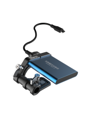 8Sinn SSD-Halterung für Samsung T5 auf Cold Shoe Mount 8Sinn - - Samsung T5 kompatibel- Cold Shoe Befestigung- Vertikale
