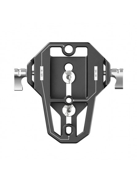 8Sinn 15mm Lightweight Baseplate 8Sinn -
- 1/4" and 3/8" mounting points- 15mm rod openings- Rubber pads- Aluminum made- Light 8Sinn 15mm Lightweight Baseplate 8Sinn -
- 1/4" and 3/8" mounting points- 15mm rod openings- Rubber pads- Aluminum made- Light