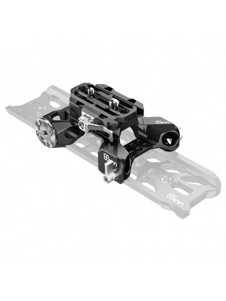 8Sinn Arca Swiss Baseplate Kit 8Sinn - - Sicherheitsverschlüsse auf beiden Seiten- Kompatibel mit DJI R Quick-Release Plate