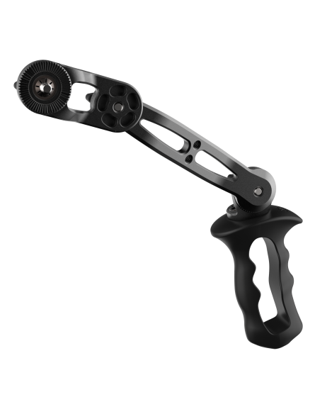 8Sinn Side Arm for Shoulder Rigs + Dual Side Grip 8Sinn - - Double-sided grip- Reversible extension arm- 3 Arri Rosette joints- 