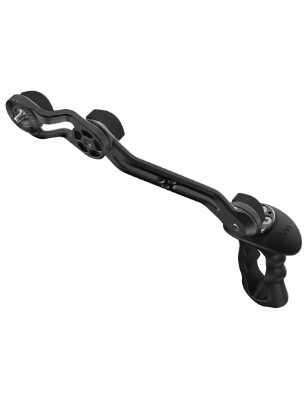 8Sinn Side Arm for Shoulder Rigs + Dual Side Grip 8Sinn - - Double-sided grip- Reversible extension arm- 3 Arri Rosette joints- 