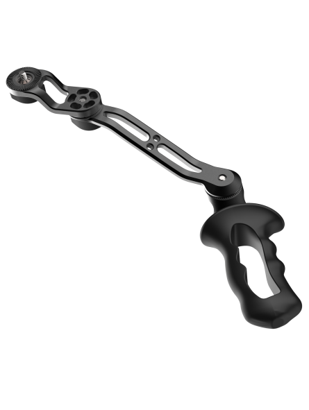 8Sinn Side Arm für Shoulder Rigs + Dual Side Grip 8Sinn - - Doppelseitiger Griff- Umkehrbarer Verlängerungsarm- 3 Arri-Rosetteng