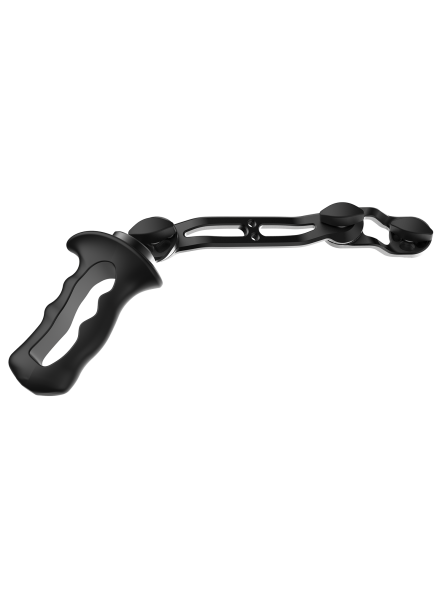 8Sinn Side Arm for Shoulder Rigs + Dual Side Grip 8Sinn - - Double-sided grip- Reversible extension arm- 3 Arri Rosette joints- 