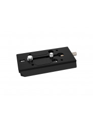 B-Stock AK-101 sliding plate for AKC-3 adapter Slidekamera - Größe: 90 mm x 50 mm x 11 mm Farbe: schwarzGewicht: 0,1 kgMaterial: