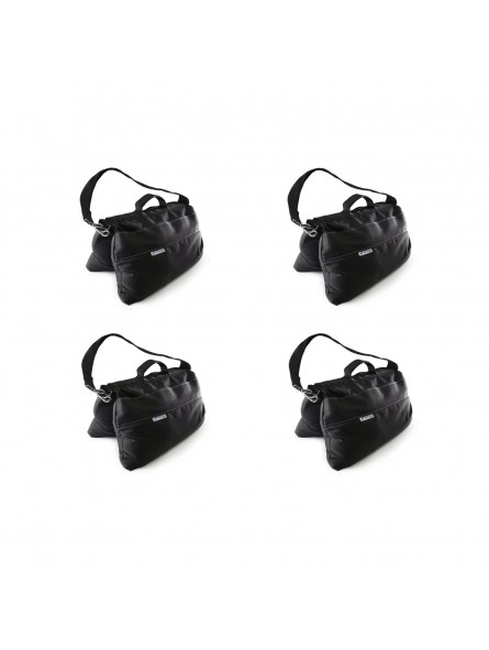 Sandbag Large Set 4 x 13 kg Udengo - 
Very solid  construction, high durability (certified)
Pockets protected with a zipper and