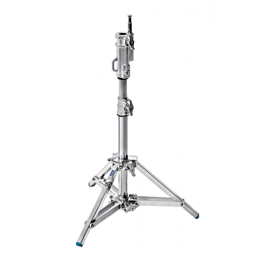Combo Stand 10 Steel Avenger - Tragfähigkeit: 30kg
1 Nivellierfuß
Verchromter Stahlständer 
Geliefert mit T-Top
Maximale Höhe: