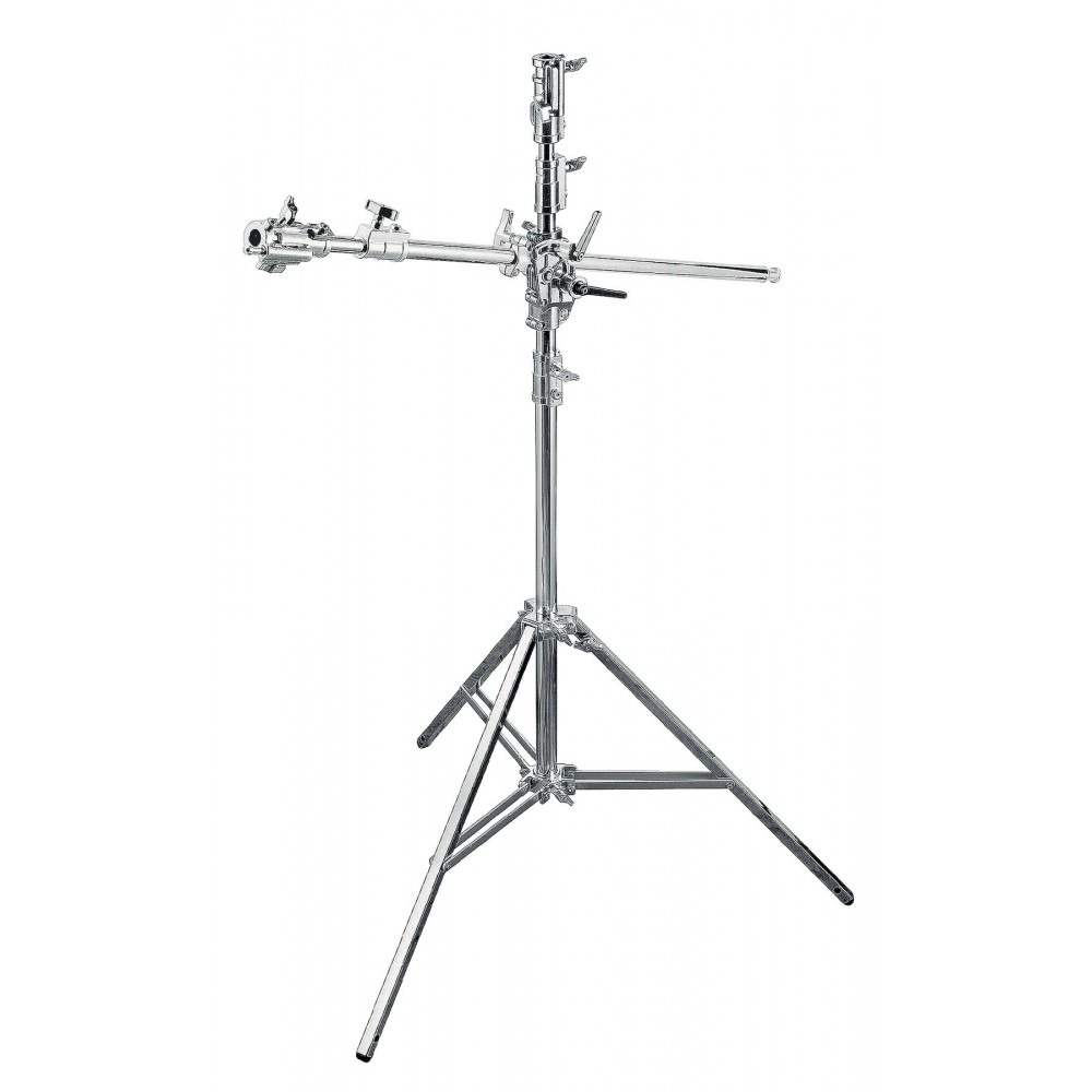 Boom Stand 50 Steel Avenger - Stativ mit 4 Sektionen und 3 Tragegurten
Kann als Lichtstativ verwendet oder in einen Ausleger