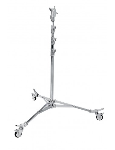 Rollenständer 42 mit niedrigem Sockel Avenger - 
Niedriger Sockel für zusätzliche Stabilität
Tragfähigkeit: 40kg
Bremsbare