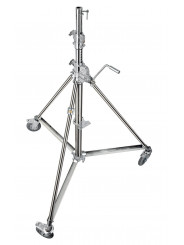 Super Wind Up 40 Stand Avenger - Wegklappbare Kurbel, aufrollbarer Getriebetragegurt
3 Sektionen und 2 Tragegurte, die