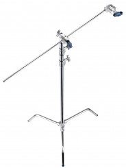 C-Stand Fixed Base 40'' 3.3m/10.8' Kit Avenger - 
40'' Fixed base C-Stand Kit, w/ C-Stand in chrome steel
Complete w/A2030F C-St