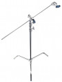 C-Stand Fixed Base 40'' 3.3m/10.8' Kit Avenger - 
40'' Fixed base C-Stand Kit, w/ C-Stand in chrome steel
Complete w/A2030F C-St