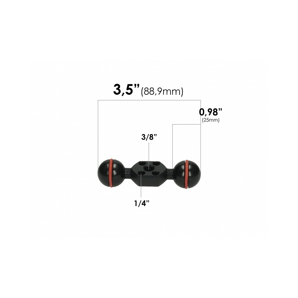 Vario Mini Verlängerungsarm 3,5" Slidekamera - 
 1
