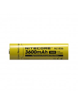 Nitecore 18650 3600mAh Akku