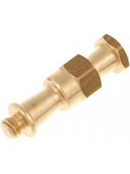 Lightning Stud Manfrotto - Standard 1/4'' or 3/8" screw, and snaps into a Super Clamp socket
3/8'' Super Clamp Adapter
Made of B