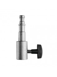 Stativadapter von 5/8" auf 1/2" Manfrotto - Obere Befestigung 5/8'' (16mm) Bolzen Befestigung 5/8'' (16mm) Nuss Aluminiumkonstru