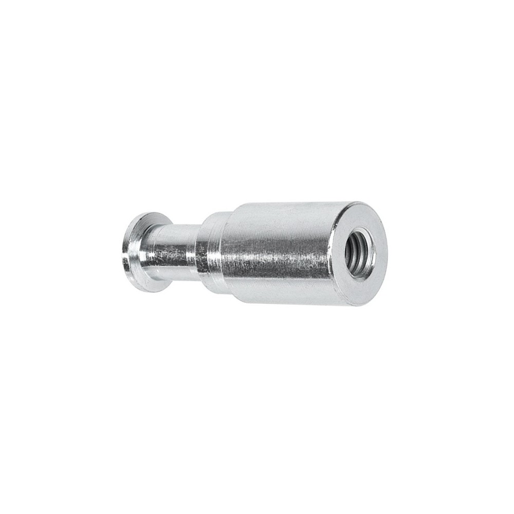 Innengewinde 3/8" auf Außengewinde 5/8" Bolzenadapter Manfrotto - 50mm lang
3/8'' am unteren Ende
5/8"-Bolzen am oberen